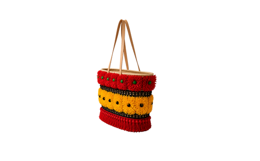 Cesta de mano Roses Bloom | House of Araya