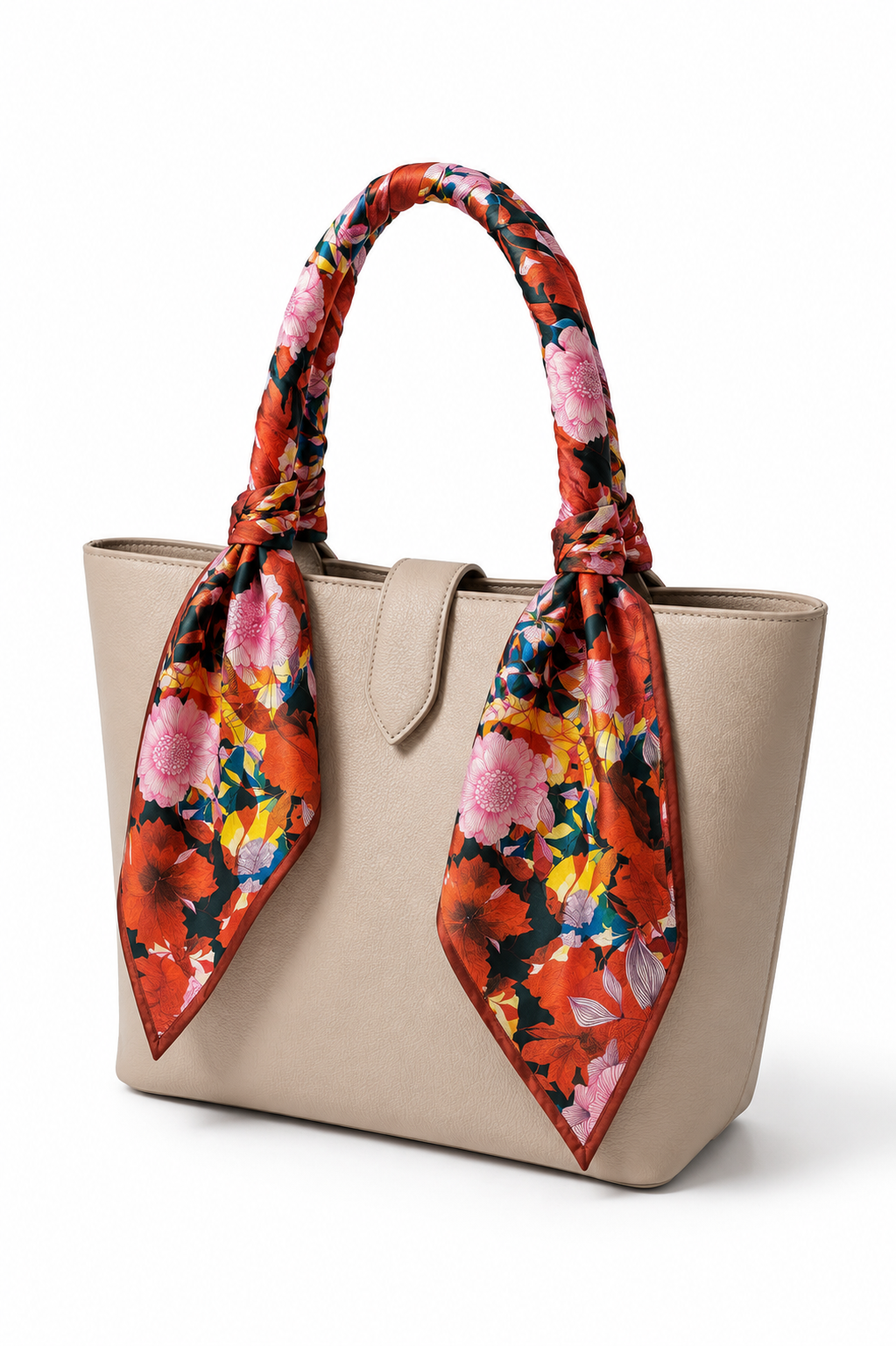 Floral Silk Scarf